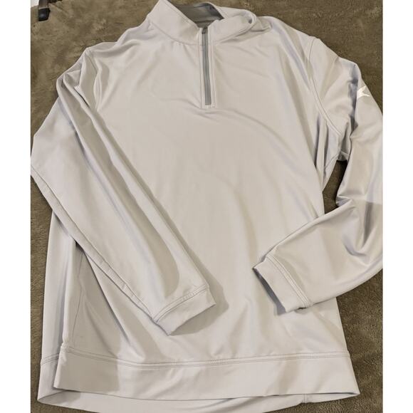 Peter Millar Other - Peter Millar Perth Performance 1/4 Zip Pullover Grey Goose Vodka Gray Men's XL